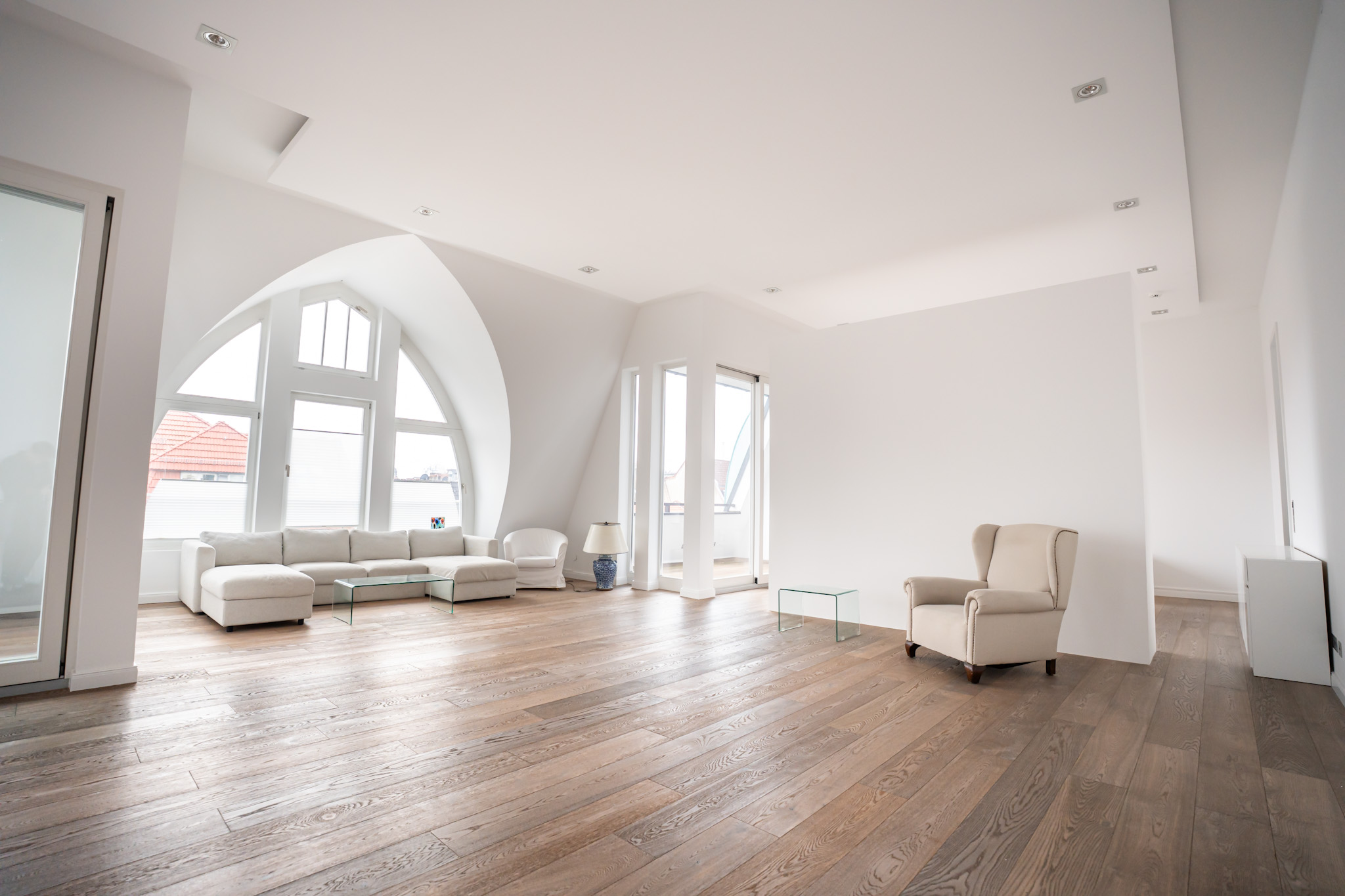 White penthouse
